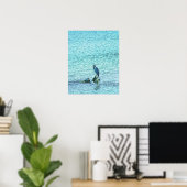 Poster Un penseur (Bureau à domicile)