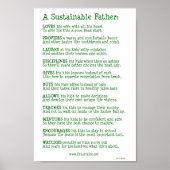 Poster Un père durable (Devant)