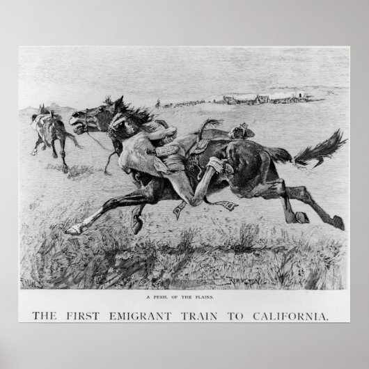 Poster Un péril des plaines (Devant)