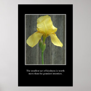 Poster Un petit acte de gentillesse vaut plus que l'inten