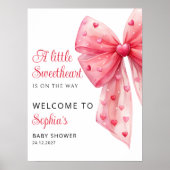 Poster Un petit amour est sur le chemin Bow Baby Welcome (Devant)