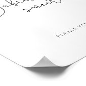 Poster Un petit bébé mignon est doux (Coin)