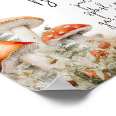 Poster Un Petit Champignons Enchantés Champignons Maman O (Coin)