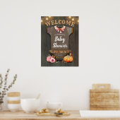 Poster Un Petit Citrouille | BABY SHOWER | Bannière bébé (Cuisine)