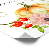 Poster Un petit citrouille est en route pour boire un bab (Coin)