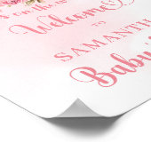 Poster Un petit citrouille est sur le chemin rose et or s (Coin)