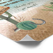 Poster Un Petit Cow-boy Raffle de couche de douche occide (Coin)