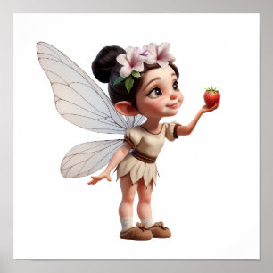 Poster Un petit dessin magique enchanté Fairy