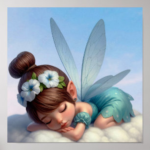 Poster Un petit dessin magique enchanté Fairy
