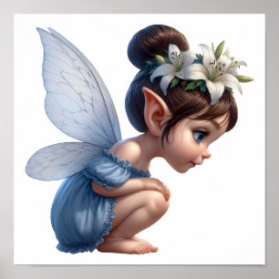 Poster Un petit dessin magique enchanté Fairy