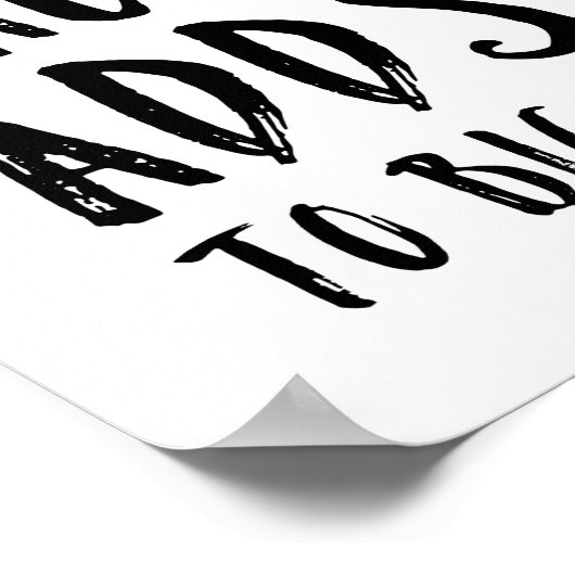 Poster Un petit devis de motivation de progrès (Coin)