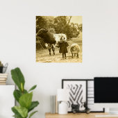 Poster Un Petit Enfant Les Dirige (Bureau à domicile)