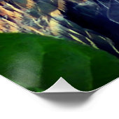 Poster Un petit héron vert (Coin)