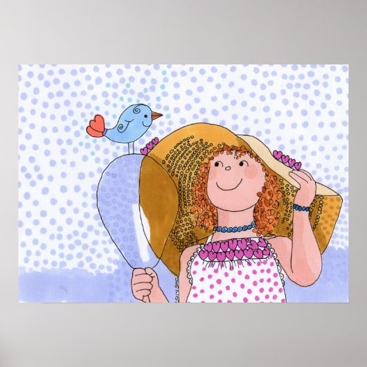 Poster Un Petit Oiseau M'A Dit (Devant)