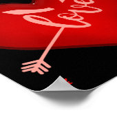 Poster "UN PETIT PEU DE GENTILLESSE..." citation inspiran (Coin)