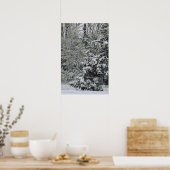 Poster Un Petit Poème De Flocon De Neige, Scène D'Hiver (Cuisine)