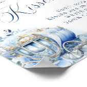 Poster Un petit Prince Royal Blue Douche Baisers (Coin)