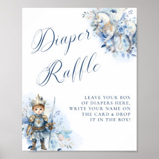 Poster Un Petit Raffle Prince Royal Blue Diaper