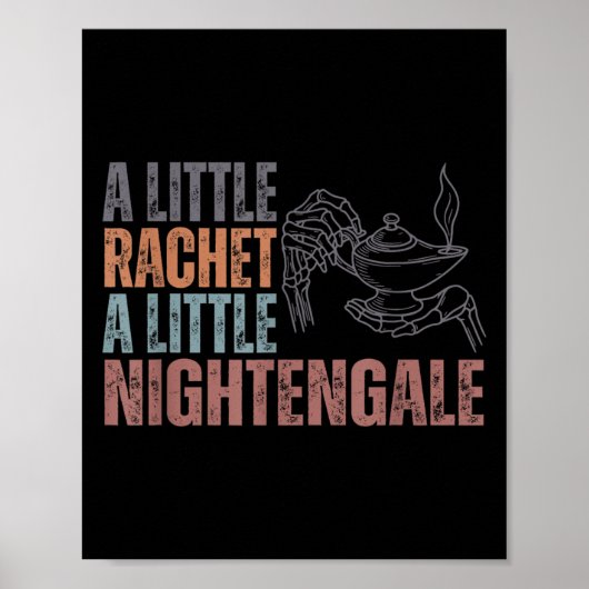 Poster Un Petit Ratchet Un Peu Nightengale, Drôle Rn Nu (Devant)