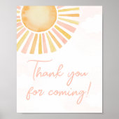 Poster Un petit rayon de Merci solaire pour venir (Devant)