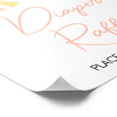 Poster Un petit rayon de soleil Baby shower Déchets Raffl (Coin)