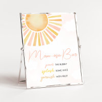 Un petit rayon de soleil Baby shower Maman Osa Bar
