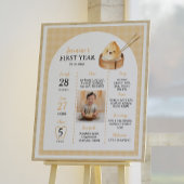 Poster Un petit symbole marquant de fête d'anniversaire