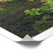 Poster Un petit volcan dans la campagne mexicaine, 1887 ( (Coin)