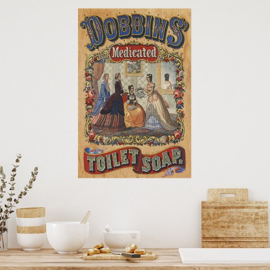 Poster Un peu de savon (Cuisine)