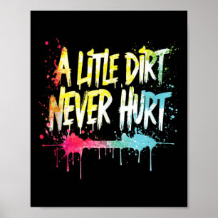 Poster Un peu de terre n'a jamais fait de mal V1 Mudder T