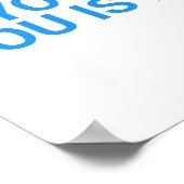 Poster Un peu. Intelligent. Important . , l'aide, l'aide, (Coin)