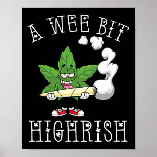 Poster Un peu irlandais hilarant St. Patrick's Day