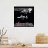 Poster Un phacochère militaire A-10 (Cuisine)