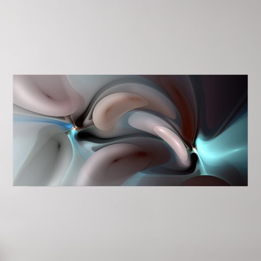 Poster Un pinch bleu (Devant)