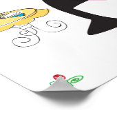 Poster Un pingouin à Paris (Coin)