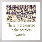 Poster Un Plaisir Dans Les Bois Sans Pathie (Devant)