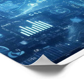 Poster Un plan d'action numérique éclairé (Coin)