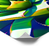 Poster Un plante d'Agave (Coin)