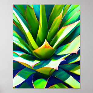 Poster Un plante d'Agave
