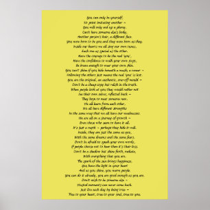 Poster Un poème d'art mural pour encourager le culte de s