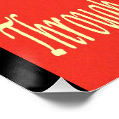 Poster Un poème de message de beauté pour les femmes insp (Coin)