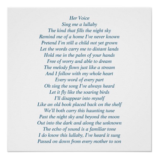 Poster Un poème sur une mère et un fils (Devant)