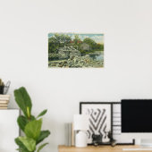 Poster Un pont rustique à la scène de Perkins Cove (Bureau à domicile)
