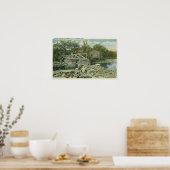 Poster Un pont rustique à la scène de Perkins Cove (Cuisine)