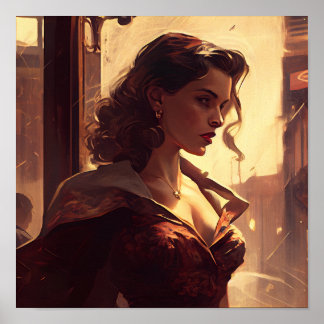 Poster Un portrait du passé