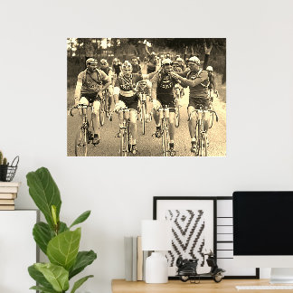 POSTER UN PORTRAIT INTIME DU TOUR DE FRANCE DES ANNÉES 19