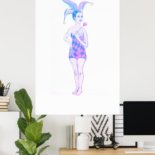 Poster Un pot (Bureau à domicile)