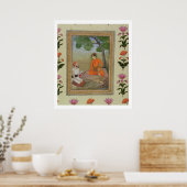Poster Un prince en discussion avec un homme religieux (Cuisine)