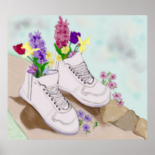 Poster Un Printemps dans votre démarche