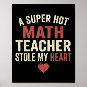 Poster Un professeur de maths chaud m'a volé mon cœur pou